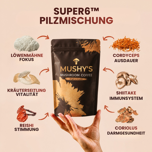 Mushroom Coffee Starter Kit (60 Portionen)