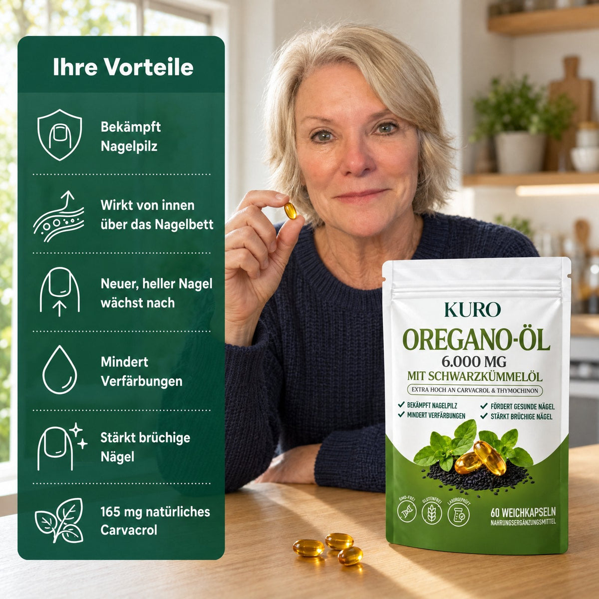 Ihre Vorteile mit Kuro Oregano-Öl